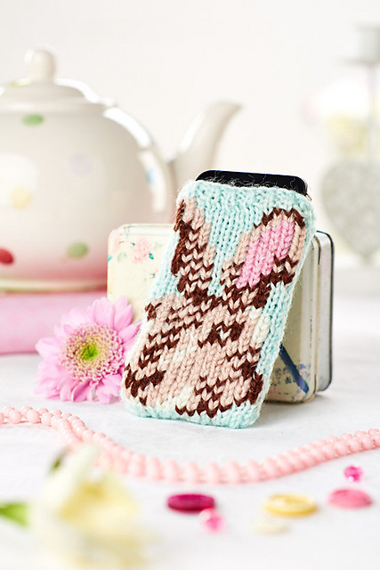 Bunny Phone Cozy by Ella Austin