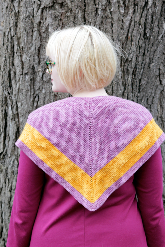 Get a free knitting pattern for an Outlander-inspired shawl, the Outlander Chevron Shawl from Hands Occupied