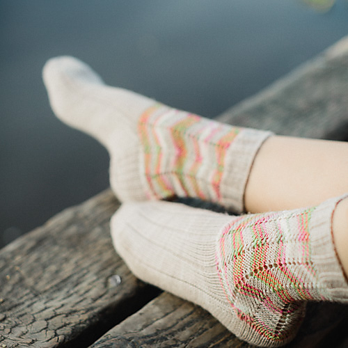 Petal Socks pattern