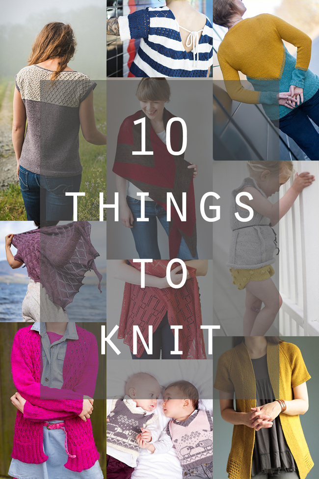 10 Inspiring new patterns to cast on - click through for how to get your hands on them all!