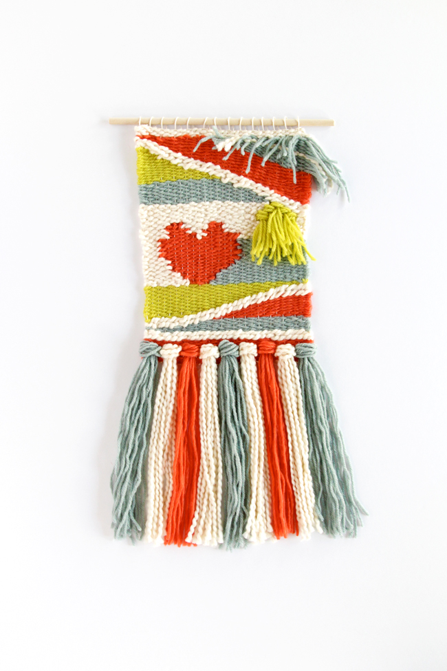 Click through to learn how to start a weaving project!
