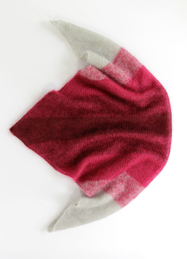 Get your hands on Howdy Ombré, the flexible bandana pattern from Hands Occupied.