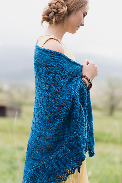 Squall Line Shawl by Rosemary (Romi) Hill