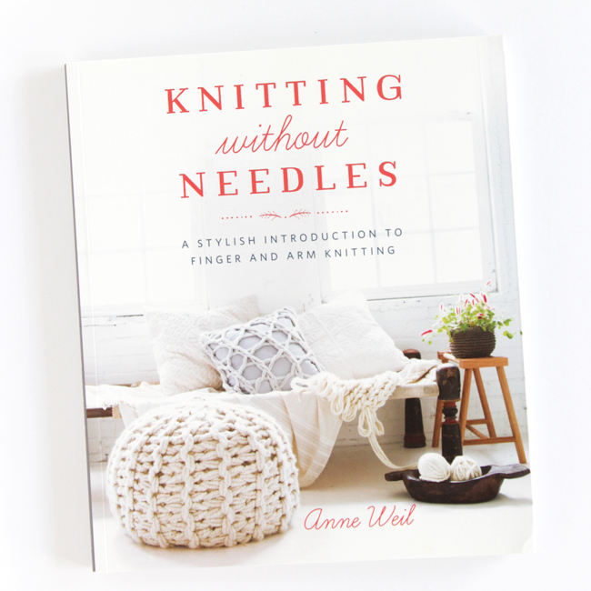 A book review of Knitting Without Needles by Anne Weil of Flax & Twine