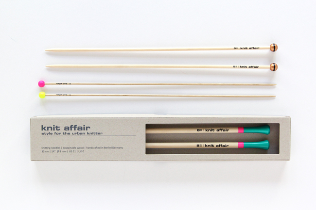 Check out these colorful & contemporary knitting needles, perfect for gifting!