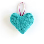Knit Heart Ornament – 12 Ornaments of Christmas