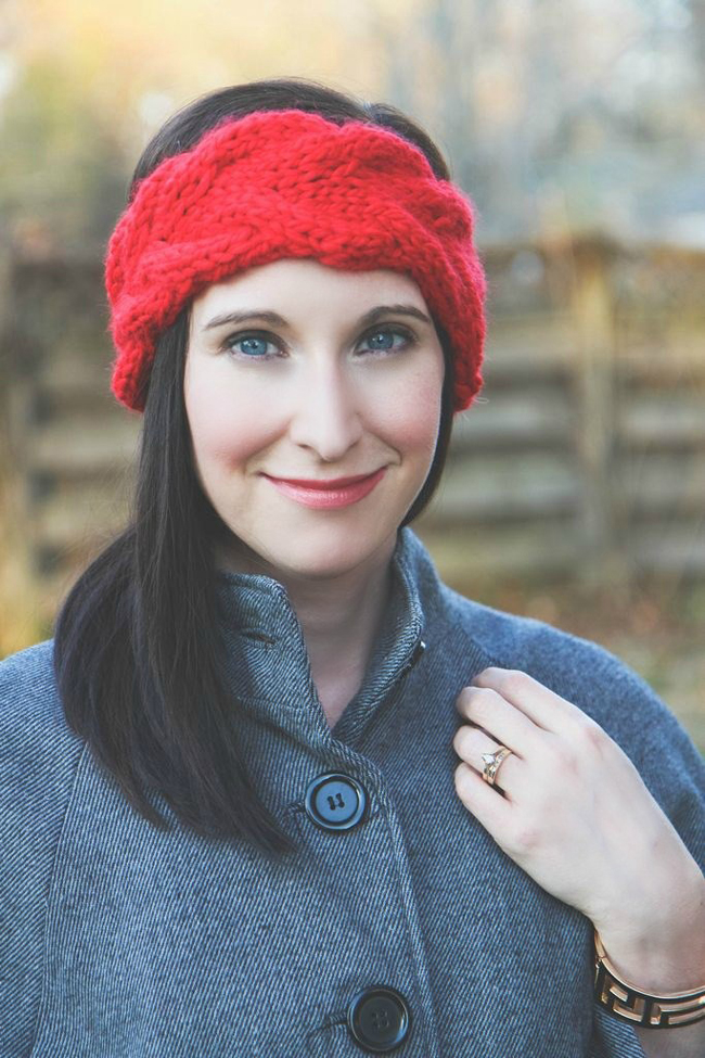 Cabled Earwarmer Pattern