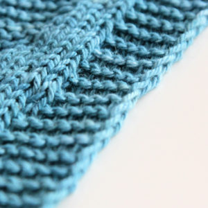 How to knit a chain edge