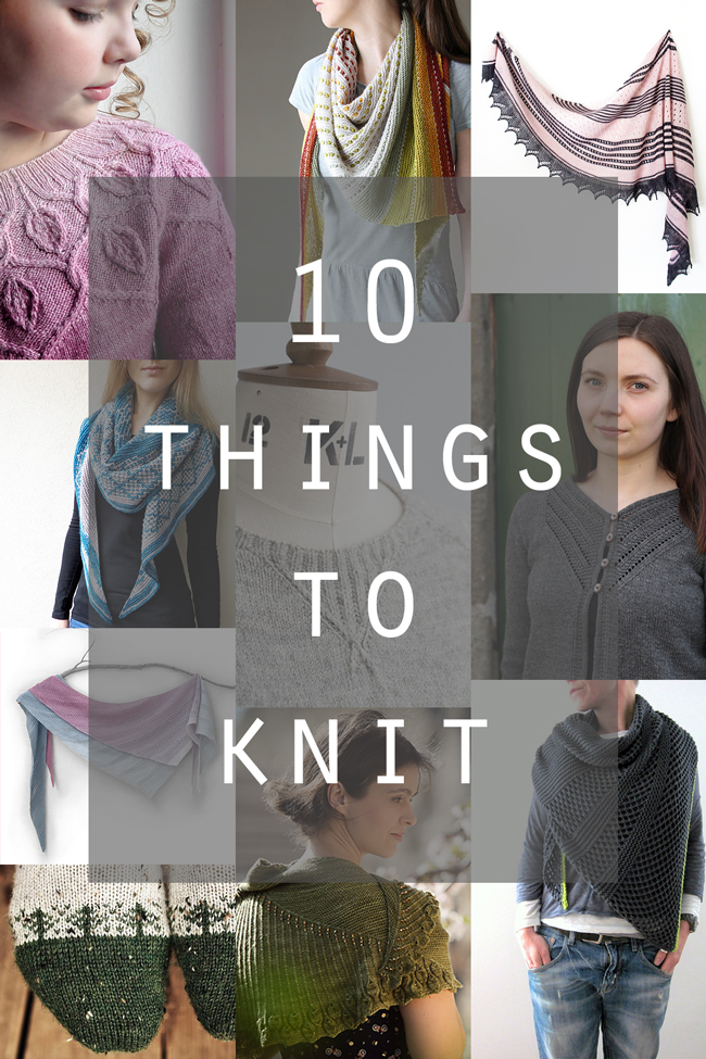 Cast on one of these layering-friendly knitting projects to amp up your spring wardrobe!