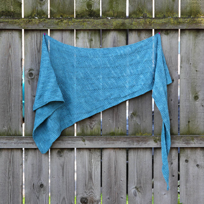 Meet the Sixth Degree Shawl. Cast on this gorgeous, free pattern designed with American made, ethically-sourced yarn!