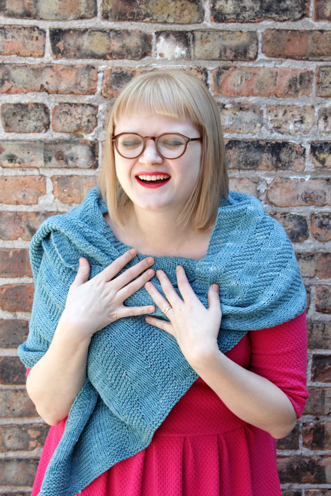 Meet the Sixth Degree Shawl. Cast on this gorgeous, free pattern designed with American made, ethically-sourced yarn! 