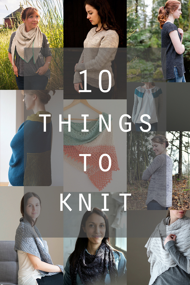 Anyone who doesn't think spring and summer are great times to knit is missing out! Cast on one of these beautiful late spring shawls and sweaters to keep knitting all summer long.