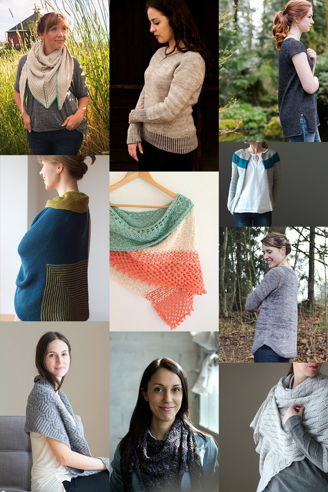Anyone who doesn't think spring and summer are great times to knit is missing out! Cast on one of these beautiful late spring shawls and sweaters to keep knitting all summer long.