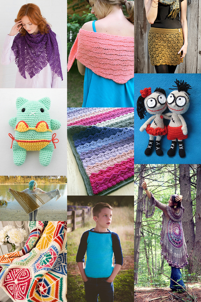 Crochet has so much to offer crafters! Some of the best patterns released this month run the gamut from cute to elegant as heck. 
