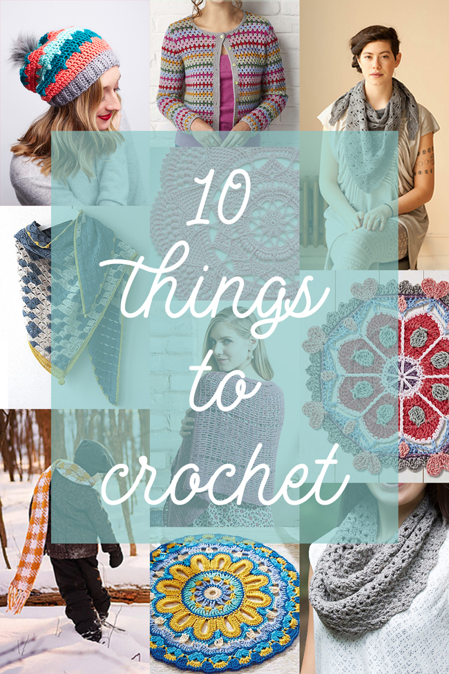10 beautiful patterns to inspire your spring crocheting!