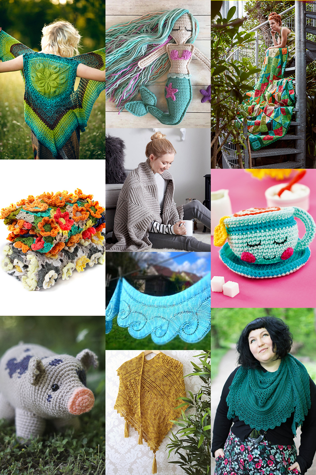 Looking for something new to crochet? Try one of these newly published designs, featuring everything from cute to chic!