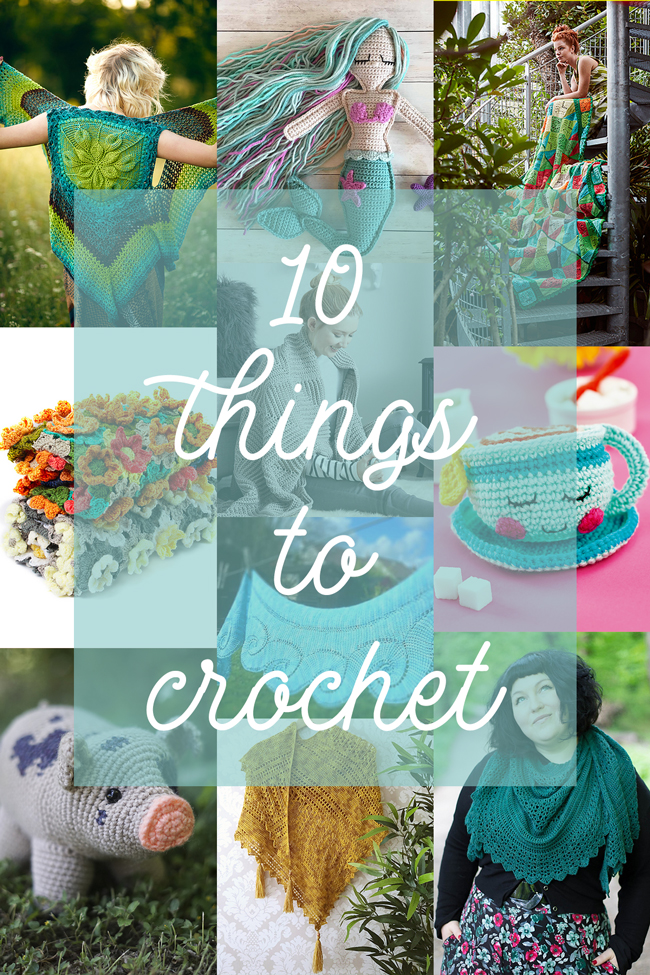 Looking for something new to crochet? Try one of these newly published designs, featuring everything from cute to chic!