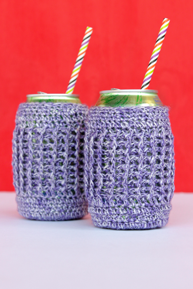 Crochet Can Sweater Beer Cozy Drink Koozies Autumn Cozies Fall Coozies