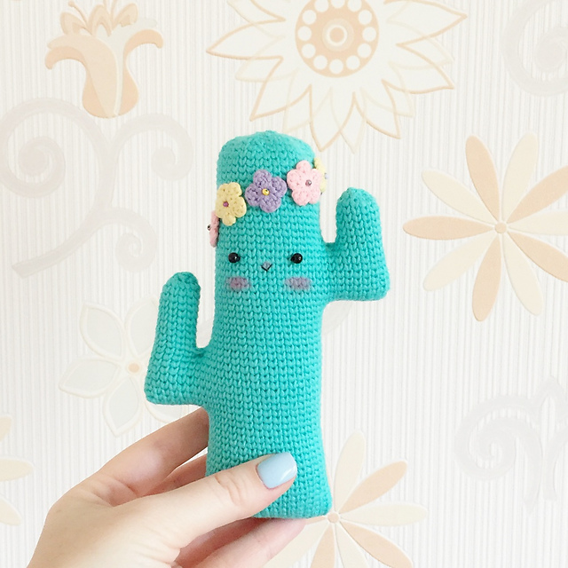  Donna Cactus Toy by Yulia Mozhaiska