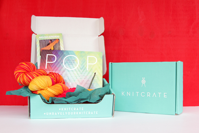 Ever wanted to try a yarn subscription box? Take a look at Knitcrate & their new Crochet Crate, plus enter for a chance to win one to try for yourself!