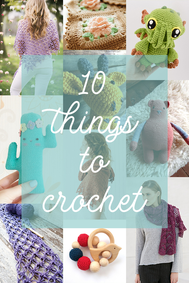 Take a look at ten of the best new crochet designs out there, featuring everything from elegant lacework to a cute Cthulhu.