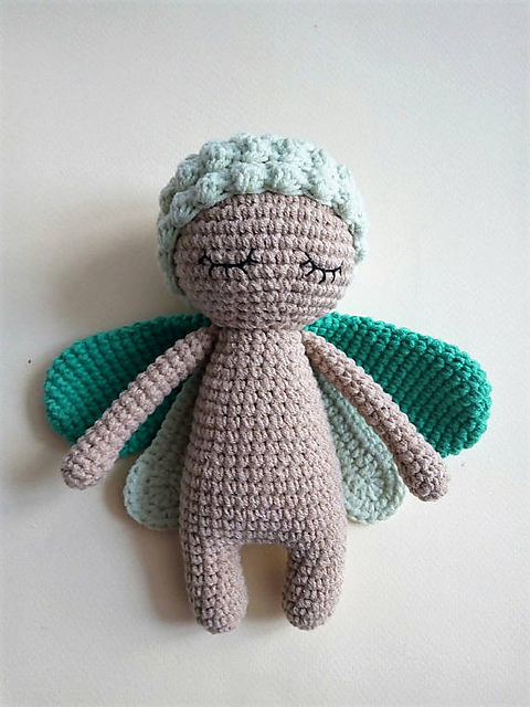 Grass Bug Doll by Nelly Handmade