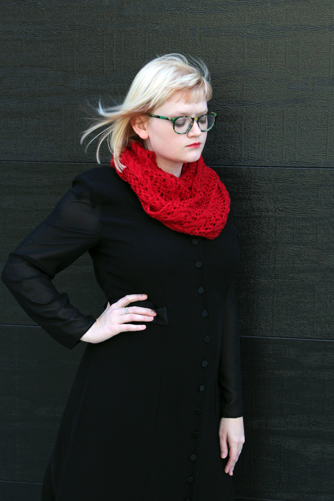 The Scarf of Dreams by Heidi Gustad - a mystery knit along design inspired by The Night Circus by Erin Morgenstern