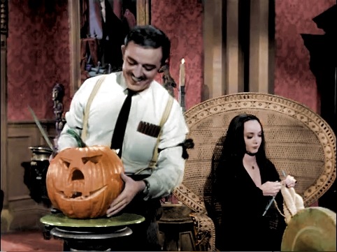 Knitting in the Addams Family