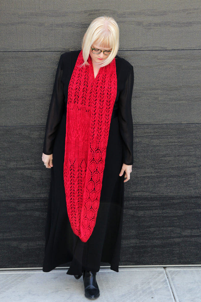 The Scarf of Dreams by Heidi Gustad - a mystery knit along design inspired by The Night Circus by Erin Morgenstern