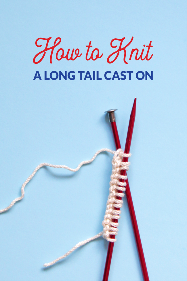 Learn how to master the Long Tail Cast On, the most widely used cast on in knitting. This tutorial includes instructions for how to estimate your long tail length, as well as how to begin this cast on *without* a slip knot! 