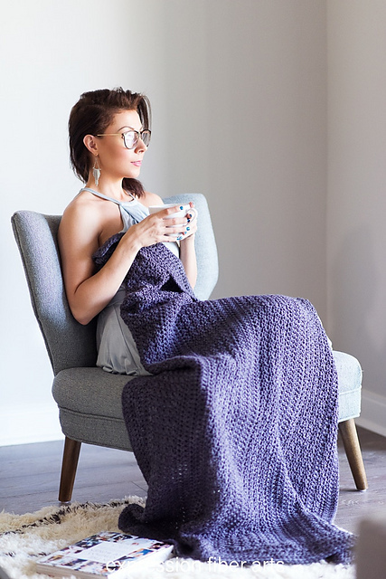 Luxurious Lap Blanket by Kristina Smiley