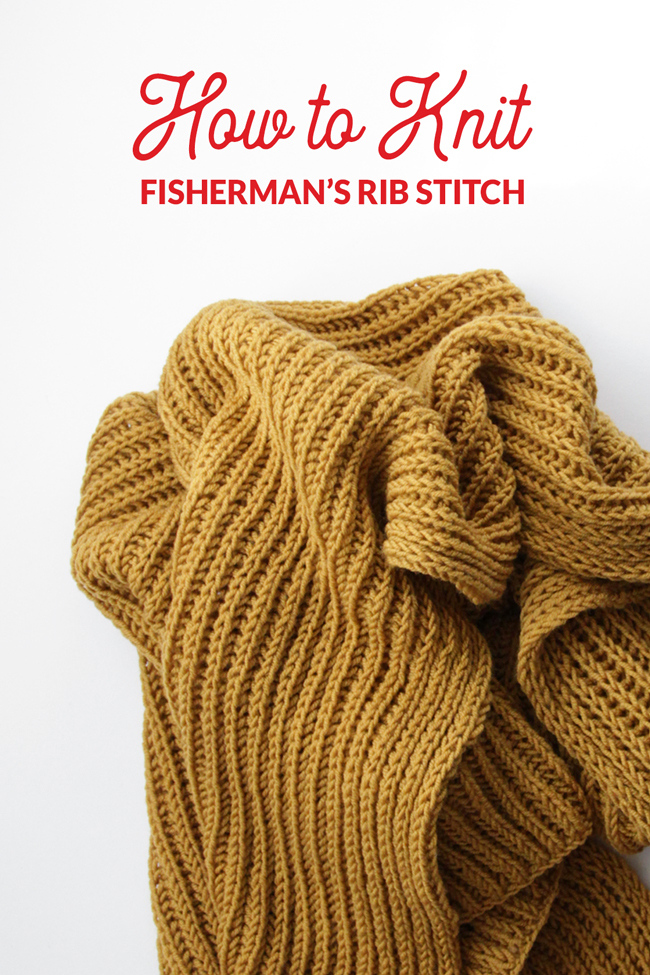 The Fisherman's Rib Stitch is a great alternative to knitting brioche because it results in a fluffy, dimensional finished fabric, but it's a bit easier to knit. Learn all about how to knit Fisherman's Rib, plus learn how to fix mistakes when they crop up, in two great video tutorials.