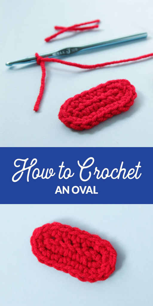 Learn how to start a crochet project with an oval, great for starting baby booties, totes, and more!