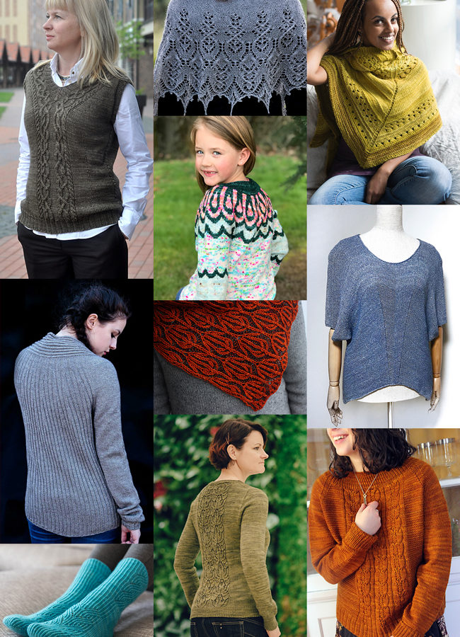 Spring doesn't mean that the weather will always cooperate - cast on one of these ten new patterns to keep cozy!