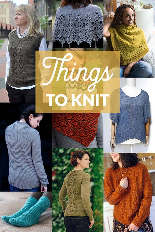 Spring doesn't mean that the weather will always cooperate - cast on one of these ten new patterns to keep cozy!