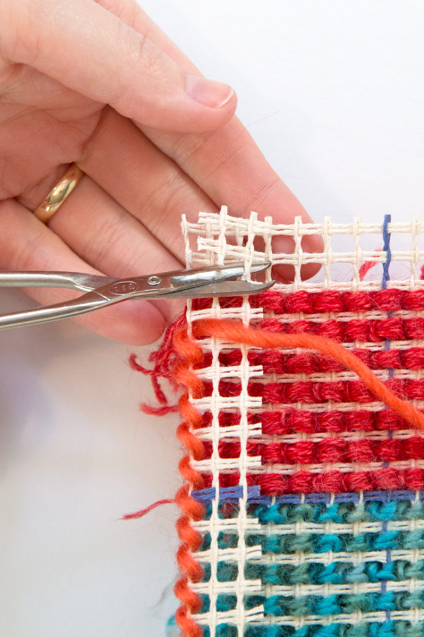 Basic Latch Hook Finishing Hands Occupied