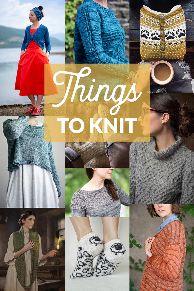 Things to Knit - August 2018 on Hands Occupied