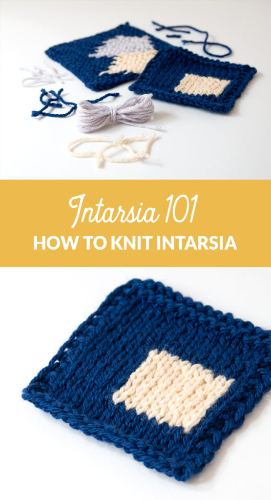 Intarsia 101: What is intarsia knitting, how it's different from stranded colorwork, and how to knit intarsia, featuring an in-depth video tutorial to demonstrate the technique for absolute beginners. Click through for this awesome tutorial.