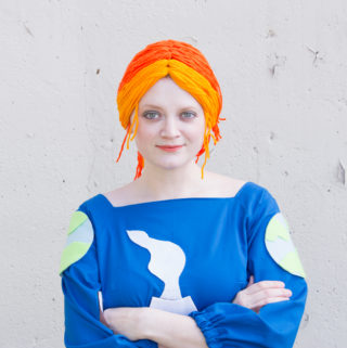 Easy Ms. Frizzle Costume for Halloween or Comic Con | Hands Occupied