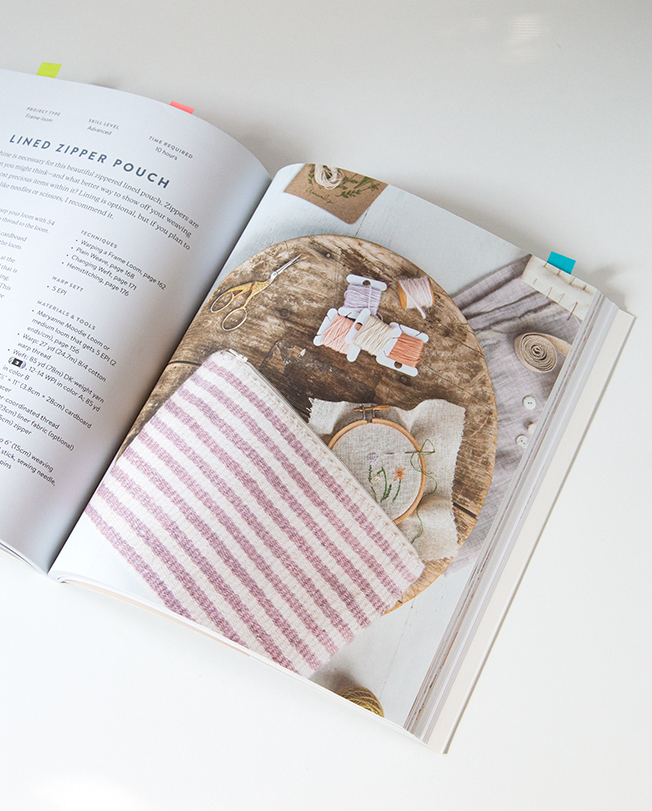 Weaving Within Reach is a beautiful new craft book from Anne Weil, author of Knitting Without Needles and blogger behind Flax & Twine. 