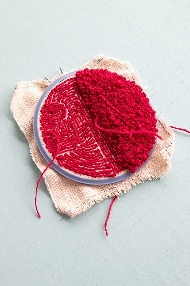 Also known as punch hooking, punch needle is an easy-to-learn technique for making your own rugs, tapestries and more! Get to know the basics with this quickstart tutorial.