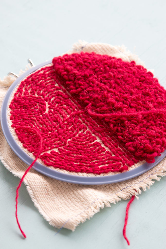 Four top tips for making your own punch needle rugs – Whole Punching