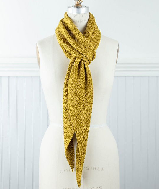 Parallelogram Sequence Scarf by Catherine Lowe