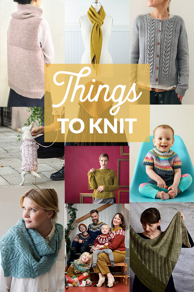 Things to Knit - April 2019 on Hands Occupied