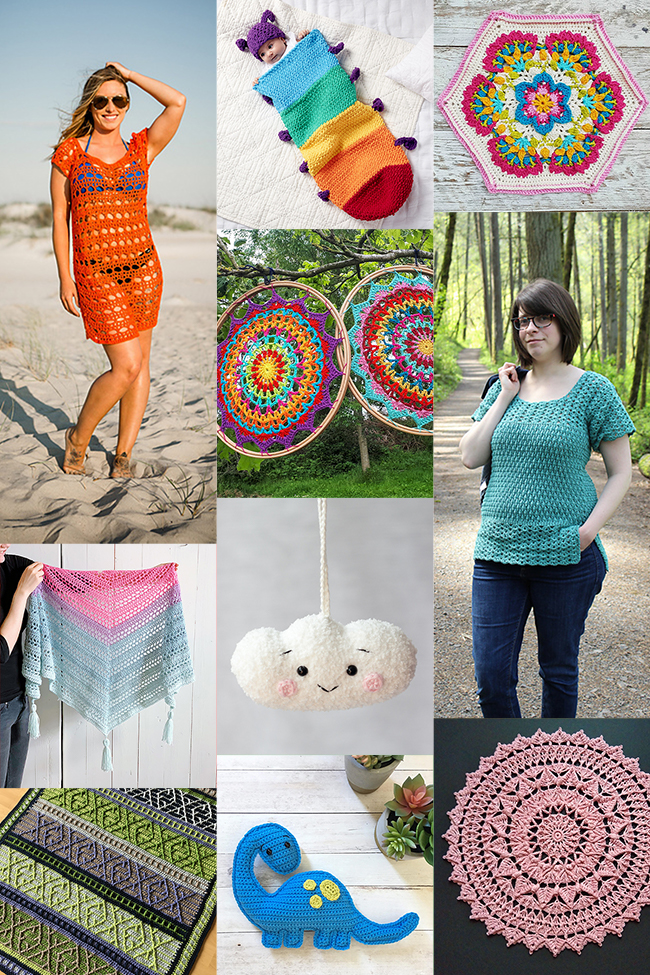 Things to Crochet - Looking for something summery to crochet? Find your summer crochet project with one of these brand new patterns from independent designers.