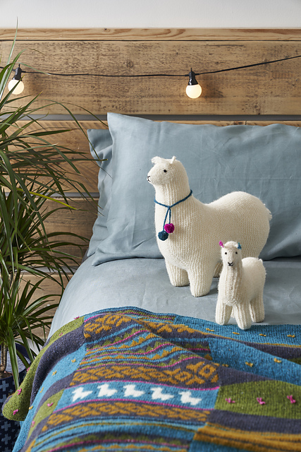 Audrey Alpaca & Colin Cria knitting pattern by Jem Weston