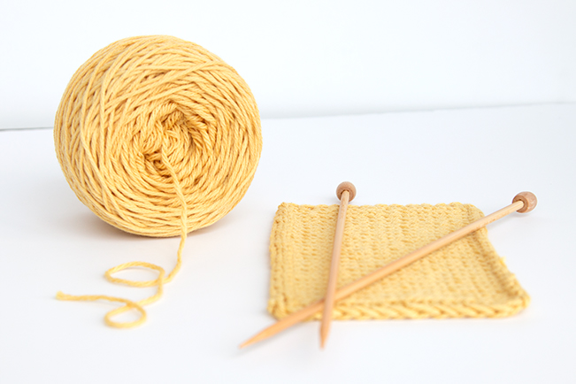 Cotton Fleece Yarn from Brown Sheep Company is versatile and durable with an 80/20 mix of cotton and wool. Great for baby knitting and crochet projects, dish cloths, and more!