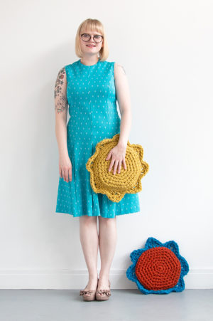 Sun & Flower Pillows – Free Crochet Pattern | Hands Occupied