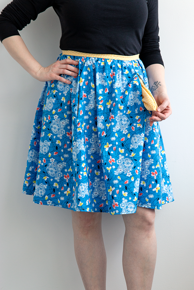 Simplicity 1803: Just the Skirt / Handmade Wardrobe