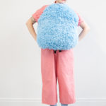 Attempting a Giant Pom Pom Costume